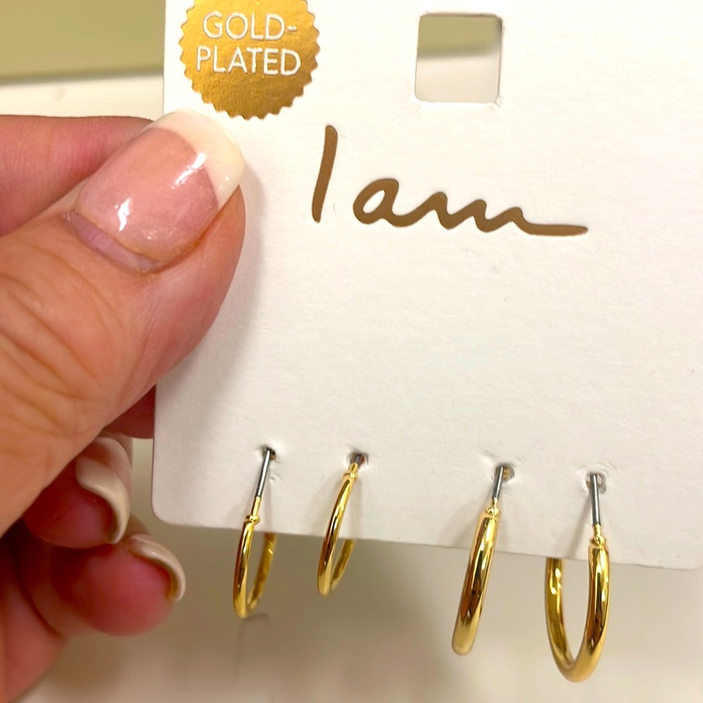 Iam Hoop Earrings